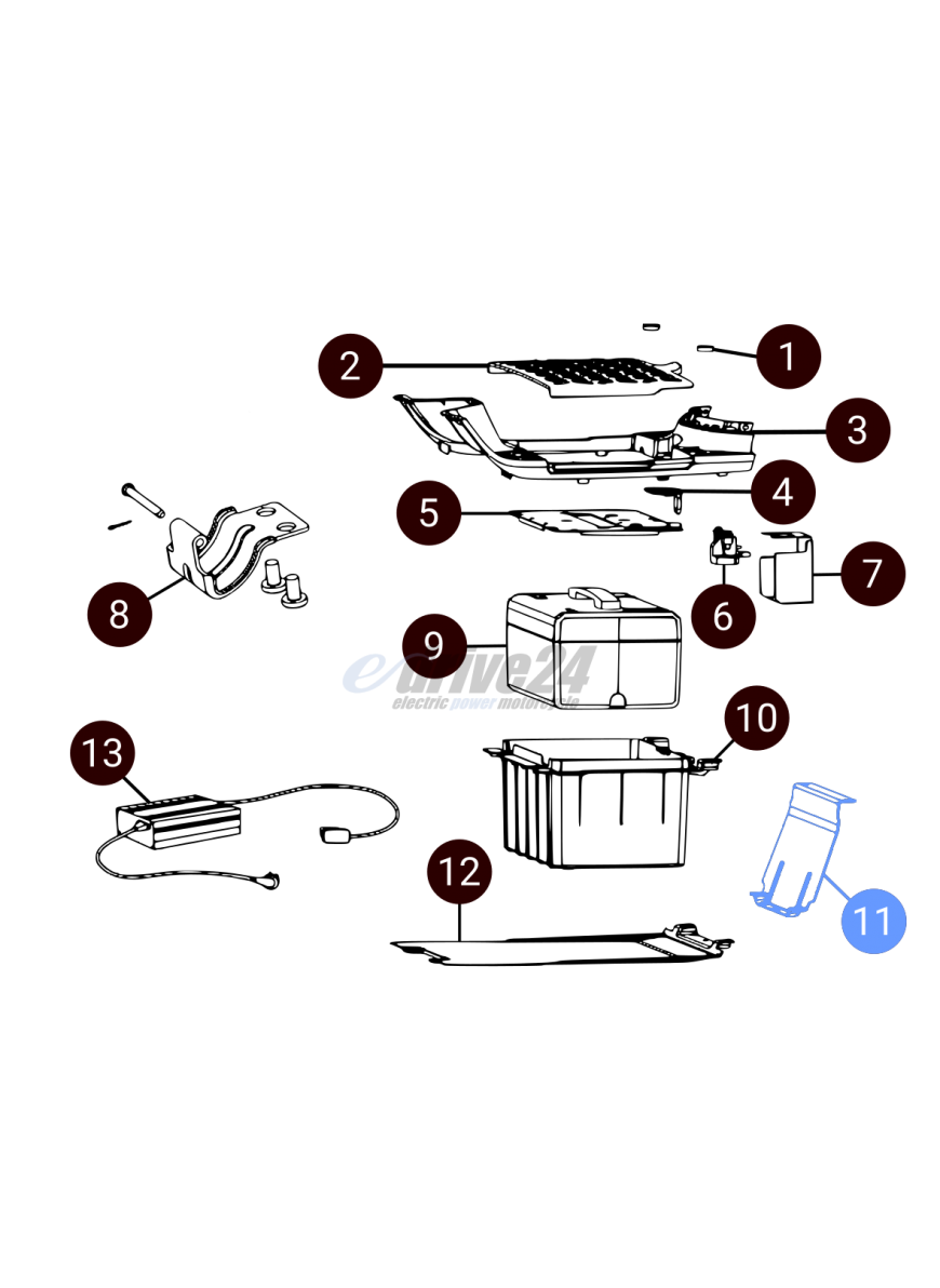 Innenkotflügel hinten NQI-Series - 30511001