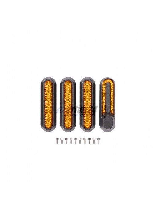 Reflektoren orange seitlich vorne hinten