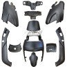 Verkleidungs set schwarz matt City M-Twin