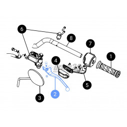 Bremshebel links