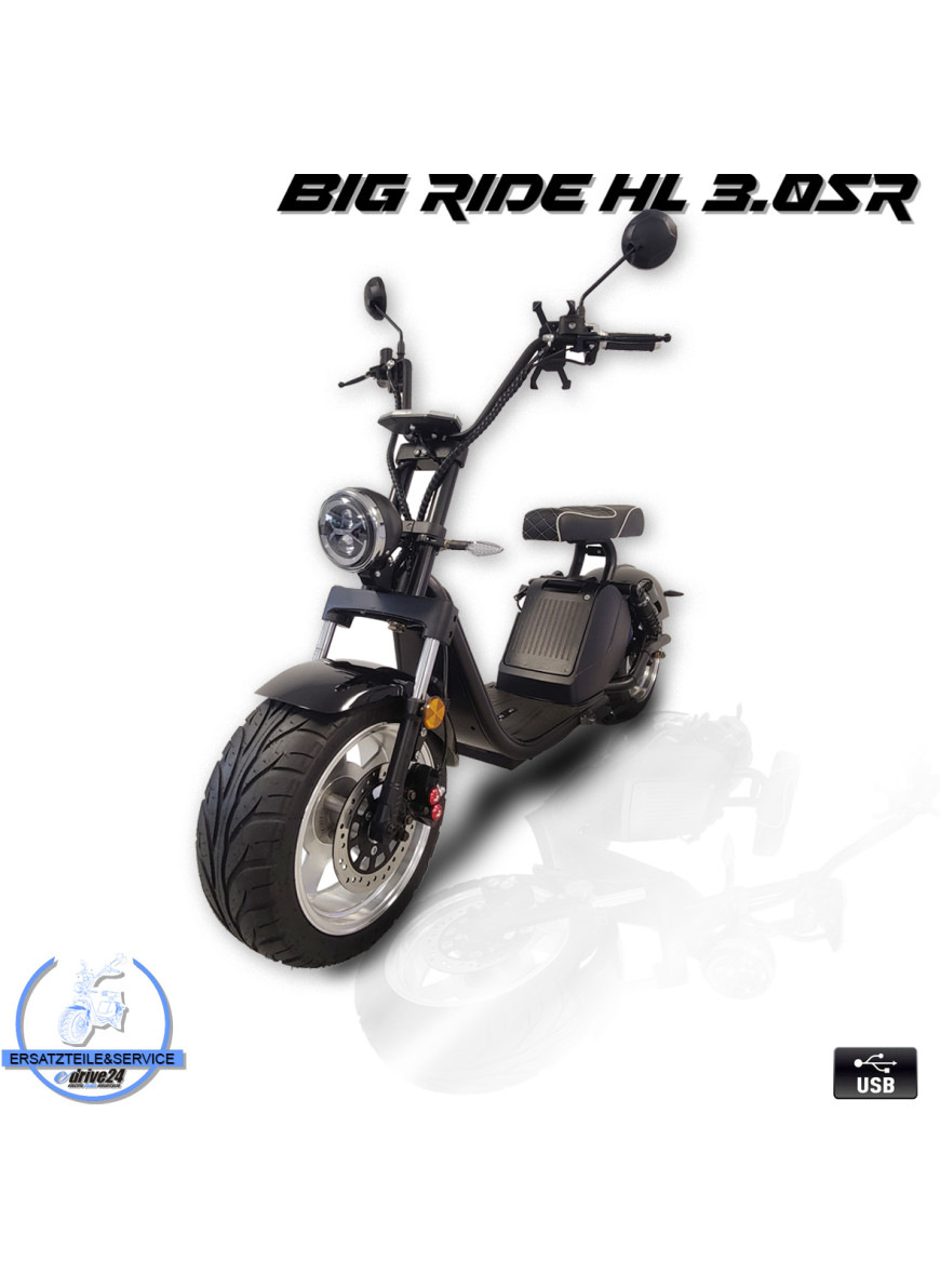 HL 3.0 City Big Ride 20 km/h Elektro Roller