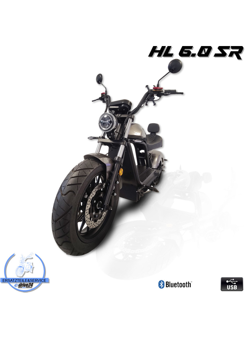 HL 6.0 SR City Dragon Davidson - 20 km/h Elektro Roller