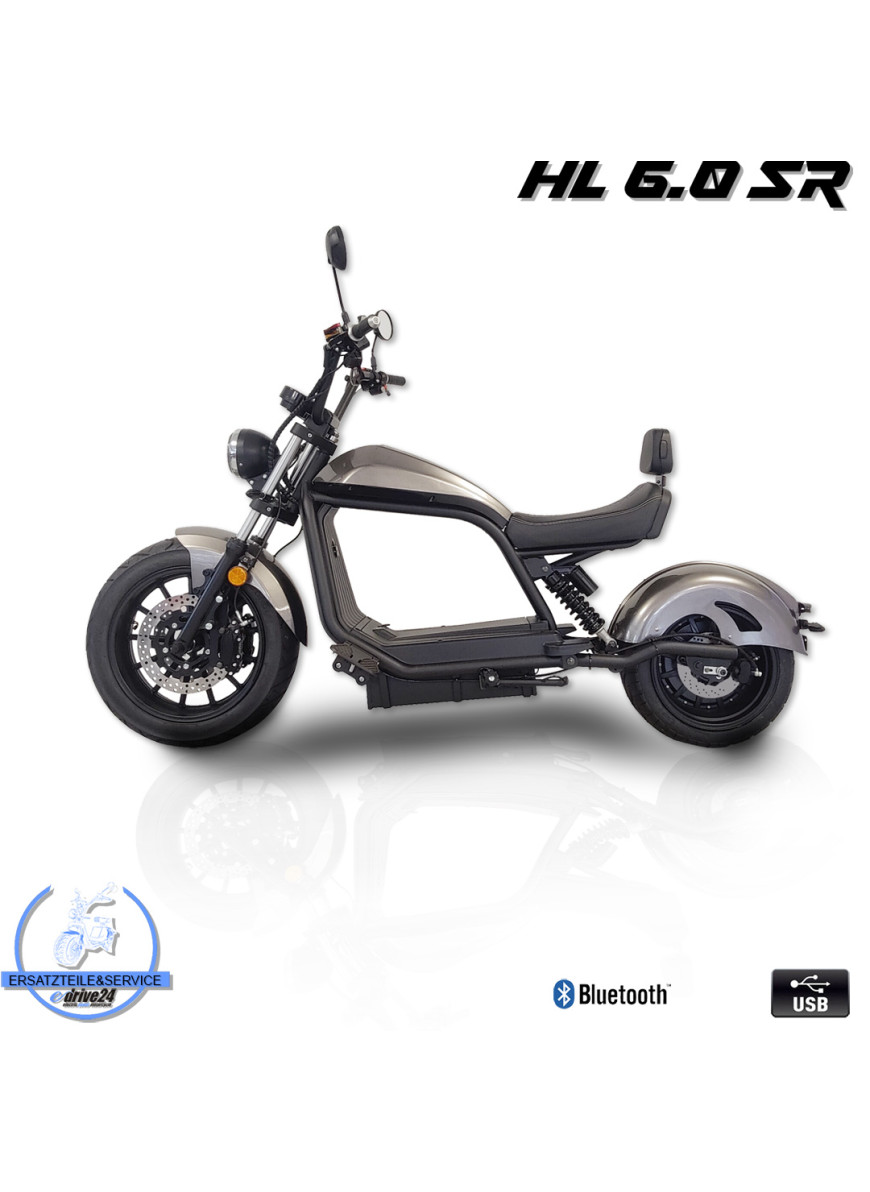 HL 6.0 SR City Dragon Davidson - 20 km/h Elektro Roller