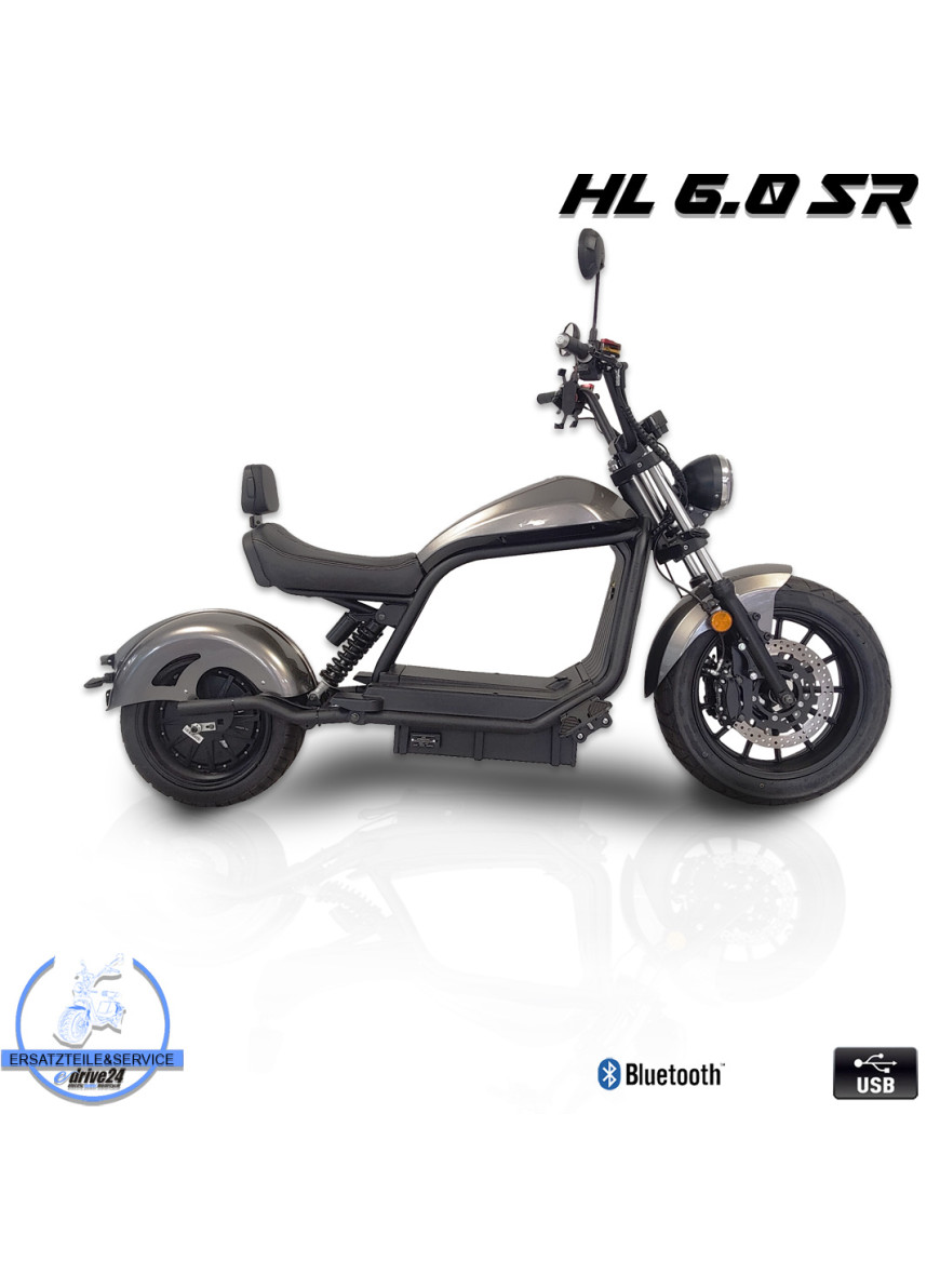 HL 6.0 SR City Dragon Davidson - 20 km/h Elektro Roller