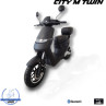 City M-Twin 20-25 km/h Elektro Roller 500W