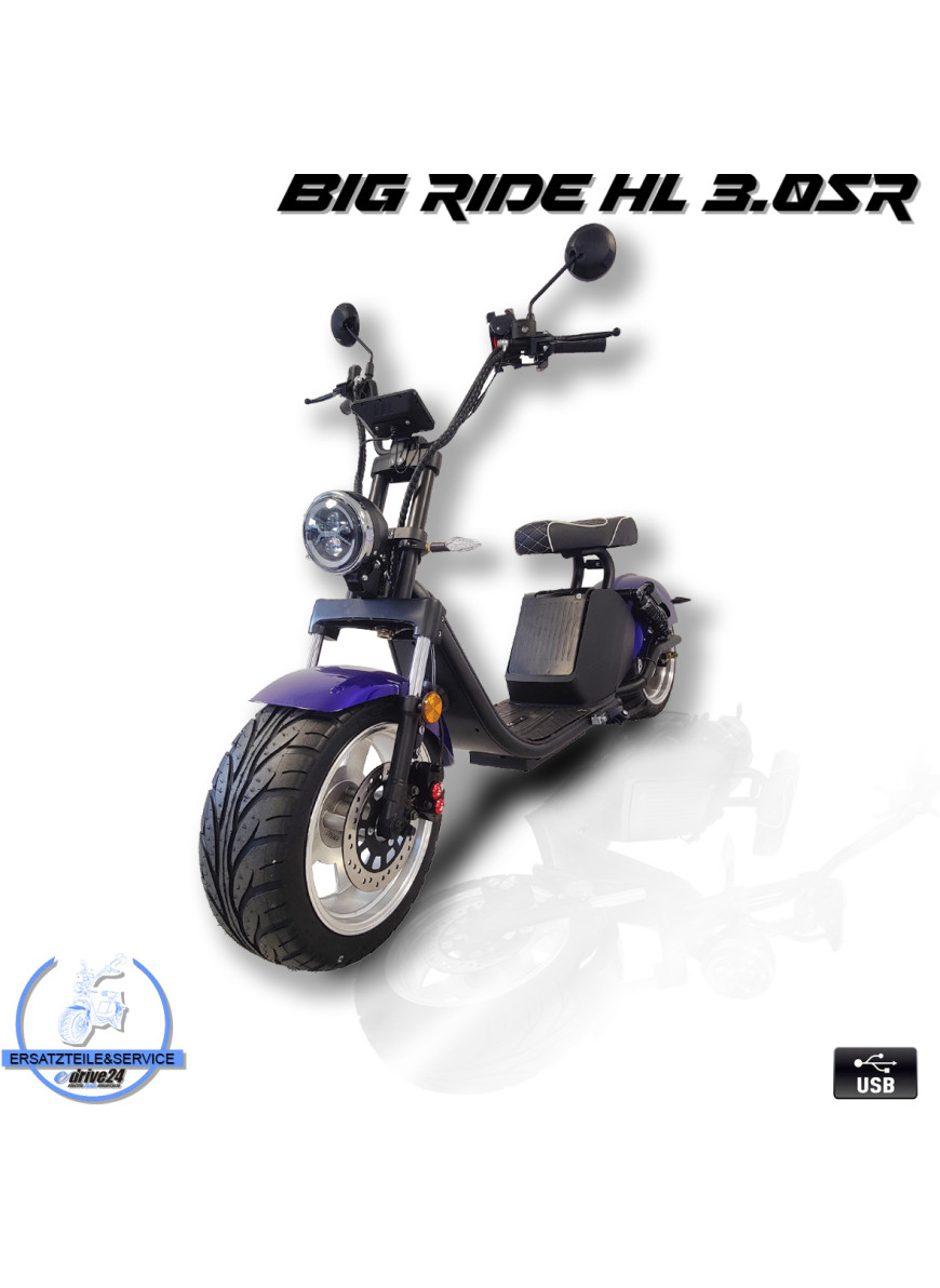 City Big Ride SR(HL3.0), 20 Km/h Elektro Roller