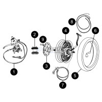 R1 MAX E03 - Hinterrad, Motor