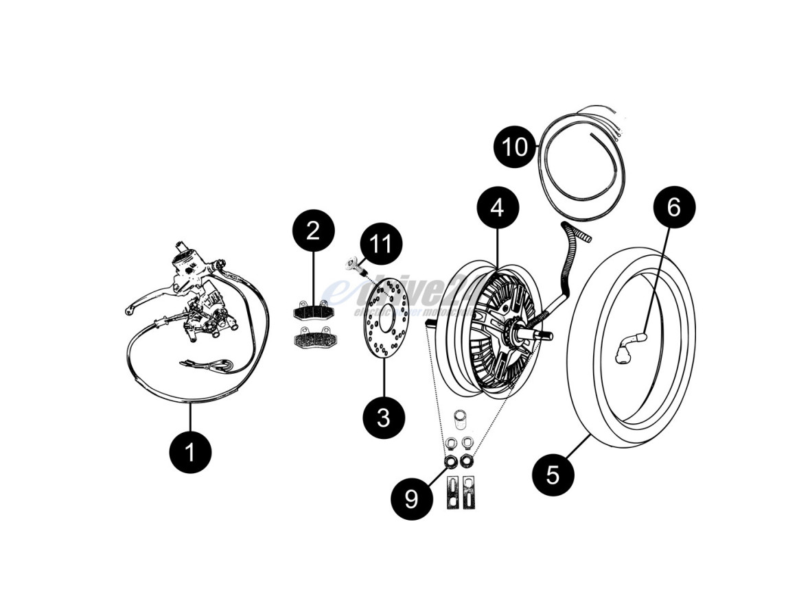 Q-Star - E03 - Hinterrad Motor