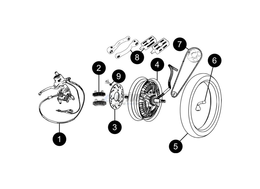 Lectra - E04 - Hinterrad Motor