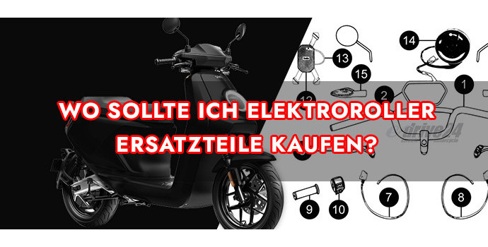 Wo sollte ich Elektroroller Ersatzteile kaufen?