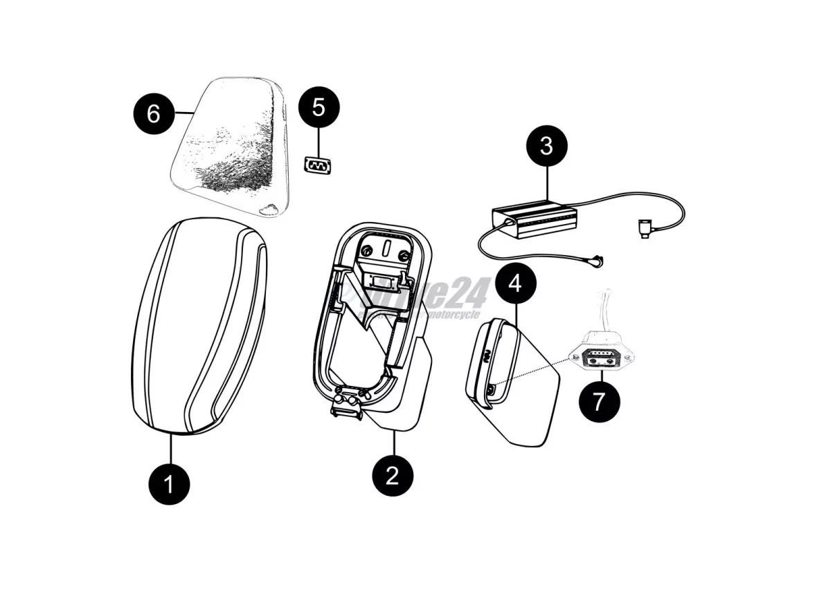 Q5 - E01 Elektrik Sitz Batterie